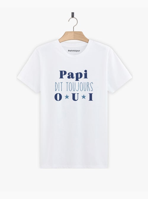 T-shirt Homme - PAPI DIT TOUJOURS OUI - Kiabi