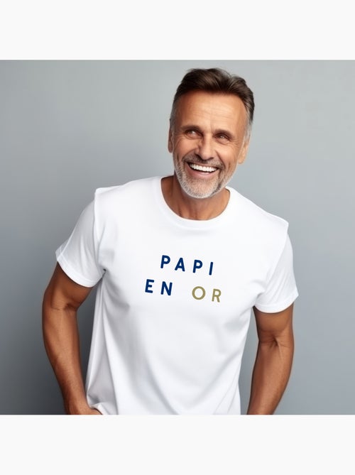 T-shirt Homme - PAPI EN OR 2 WAF - Kiabi