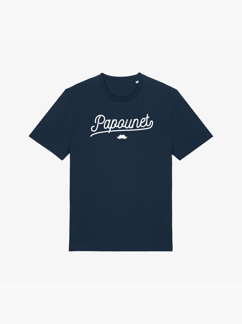 T-shirt Homme - PAPOUNET Bleu marine - Kiabi
