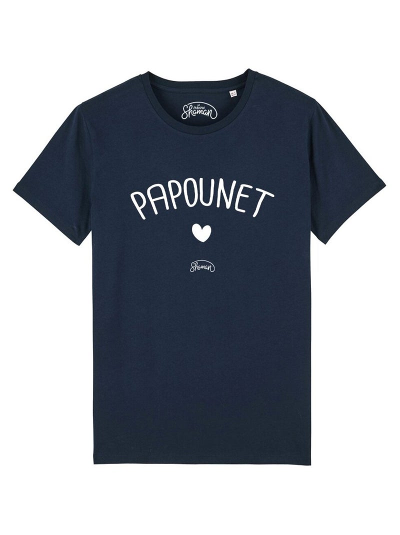 T-shirt Homme - PAPOUNET Bleu marine - Kiabi