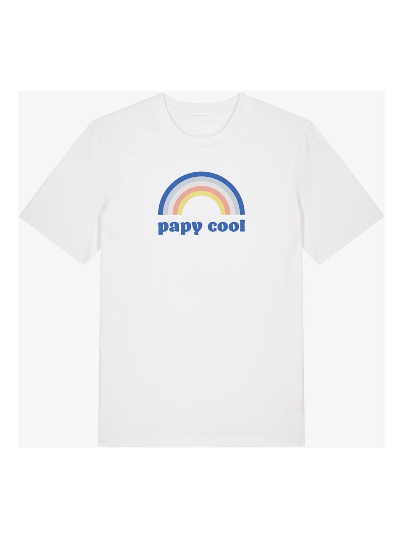 T-shirt Homme - PAPY COOL 3 Blanc - Kiabi