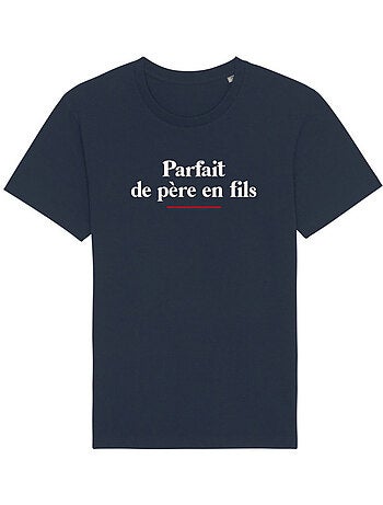 T-shirt homme - parfait de père en fils 2 - noël