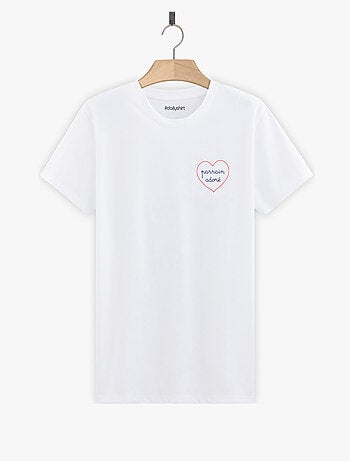 T-shirt Homme - PARRAIN ADORE - CŒUR