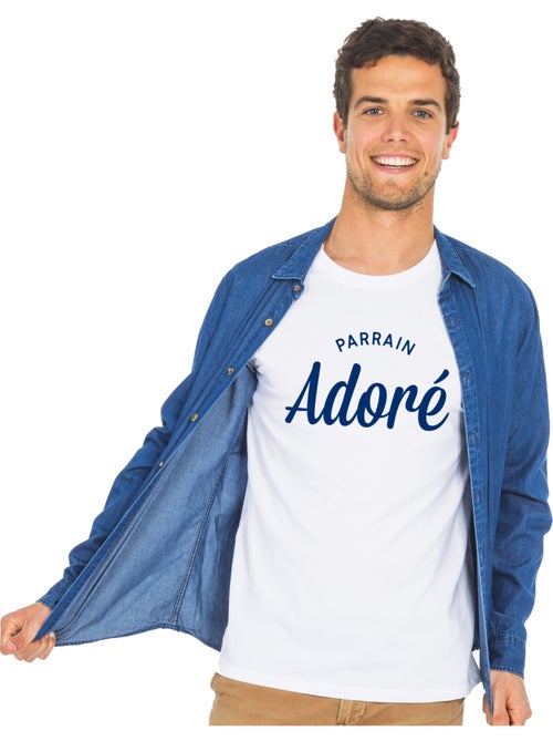 T-shirt Homme - PARRAIN ADORÉ 2 WAF - Kiabi