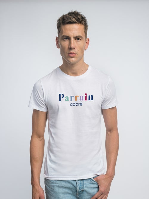 T-shirt Homme - PARRAIN ADORÉ - Kiabi