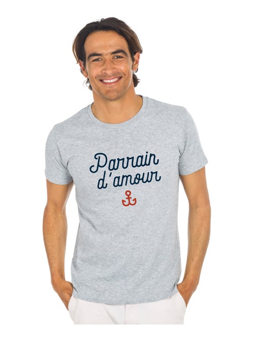 T-shirt Homme - PARRAIN D'AMOUR - Kiabi