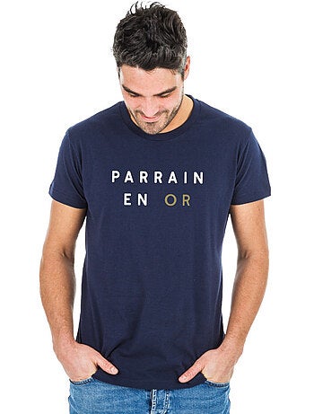 T-shirt homme - parrain en or 2 waf