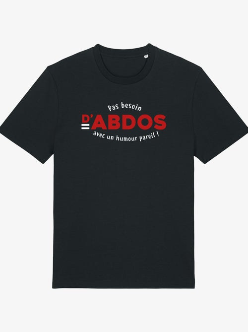 T-shirt Homme - PAS BESOIN D'ABDOS - Kiabi