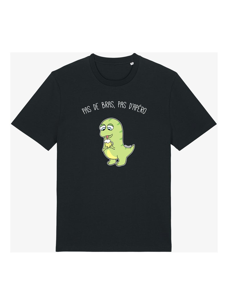 T-shirt Homme - PAS DE BRAS PAS D APERO Noir - Kiabi