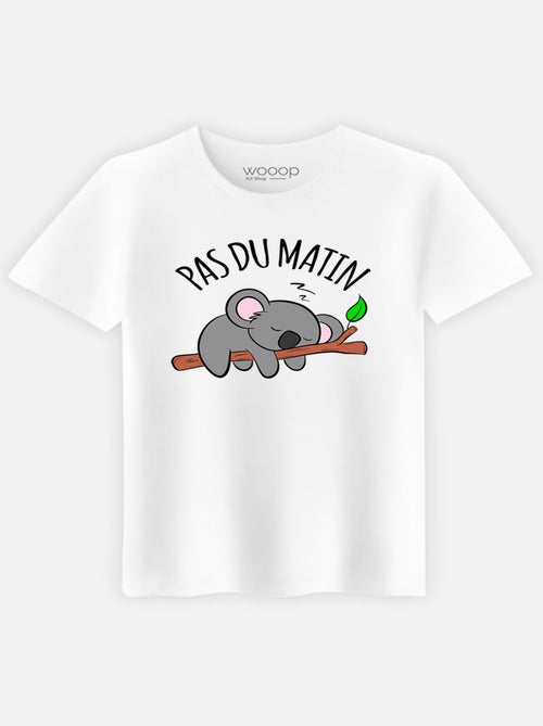 T-shirt Homme - PAS DU MATIN - Kiabi