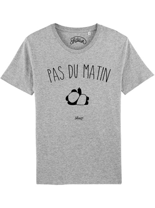 T-shirt Homme - PAS DU MATIN - Kiabi