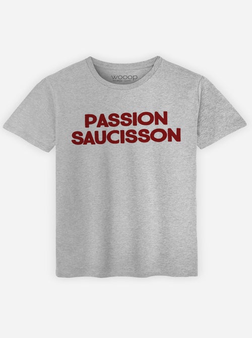 T-shirt Homme - PASSION SAUCISSON - Kiabi