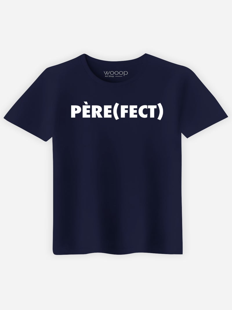 T-shirt Homme - PEREFECT Bleu marine - Kiabi