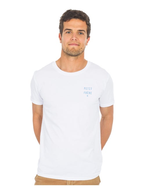 T-shirt Homme - PETIT FRÈRE X CŒUR WAF - Kiabi