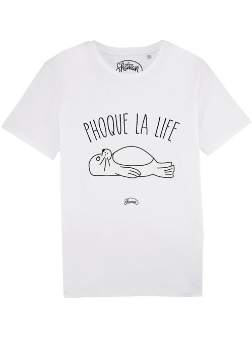 T-shirt Homme - PHOQUE LA LIFE - Kiabi
