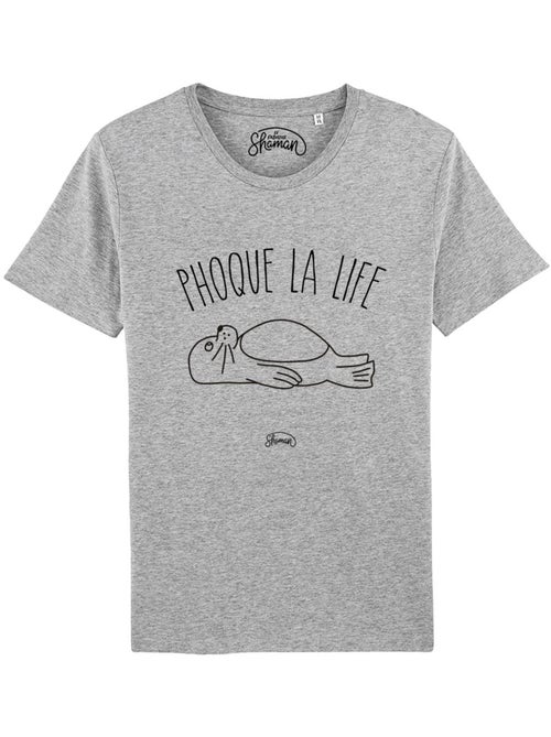 T-shirt Homme - PHOQUE LA LIFE - Kiabi