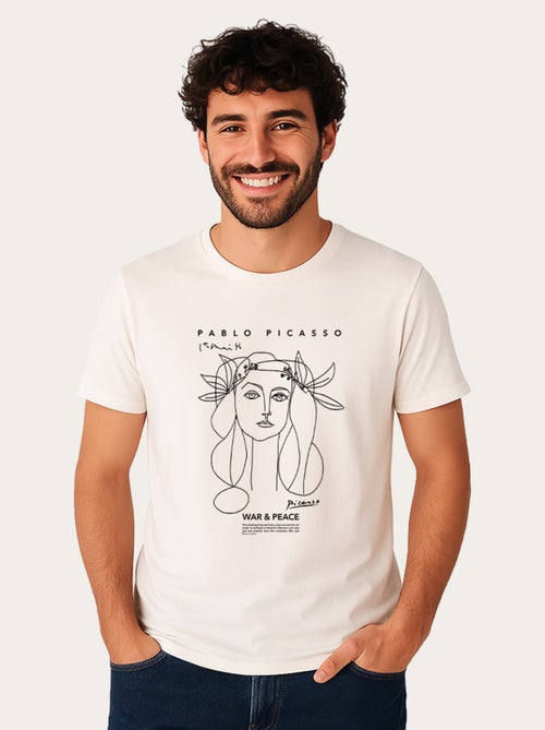 T-shirt Homme - PICASSO WAR & PEACE - Kiabi