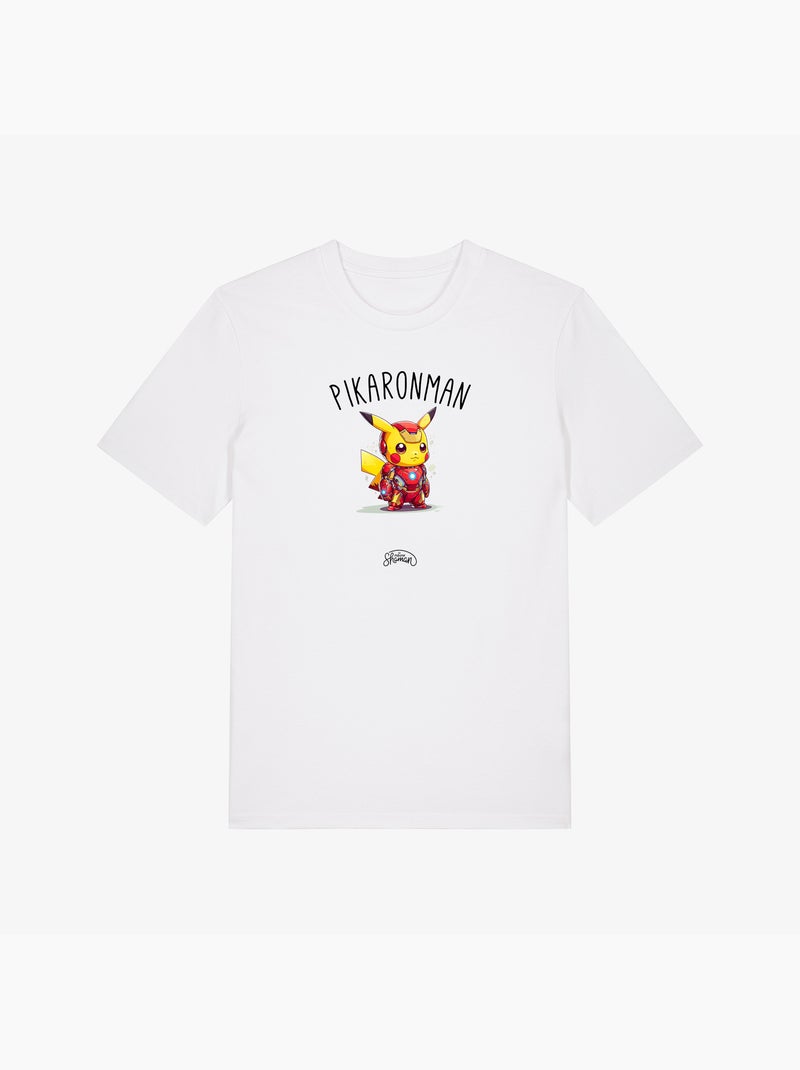 T-shirt Homme - PIKARONMAN Blanc - Kiabi