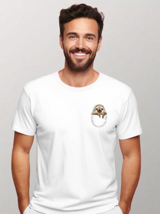 T-shirt Homme - POCKET SLOTH