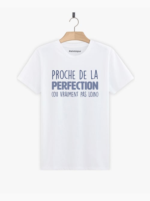 T-shirt Homme - PROCHE DE LA PERFECTION - Kiabi