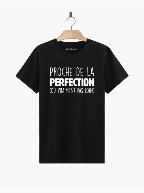 T-shirt Homme - PROCHE DE LA PERFECTION - Kiabi