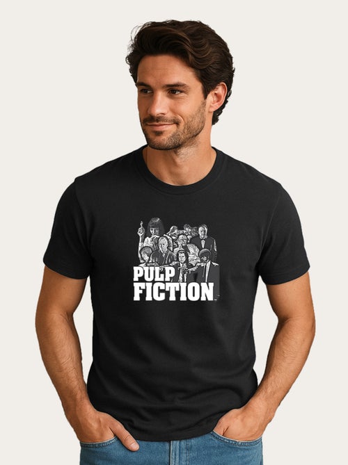 T-shirt Homme - PULP FICTION CAST GRAPHIC - Kiabi