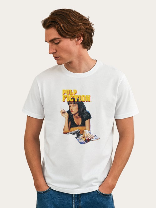T-shirt Homme - PULP FICTION VINTAGE MIA WALLACE - Kiabi