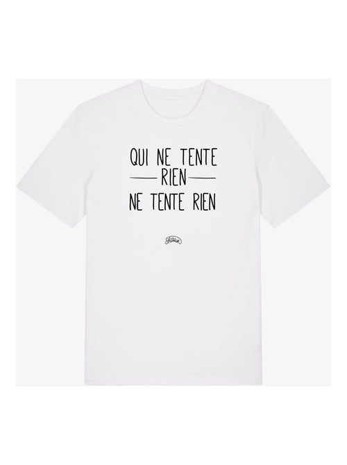 T-shirt Homme - QUI NE TENTE RIEN NE TENTE RIEN - Kiabi