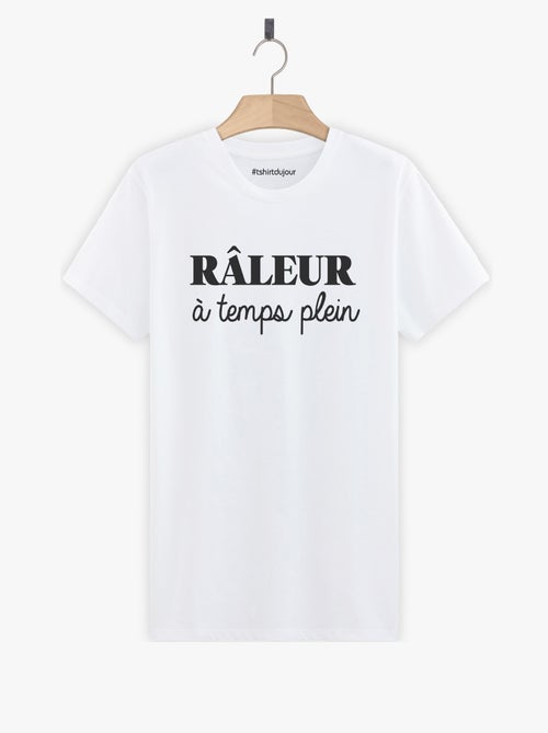 T-shirt Homme - RALEUR A TEMPS PLEIN - Kiabi