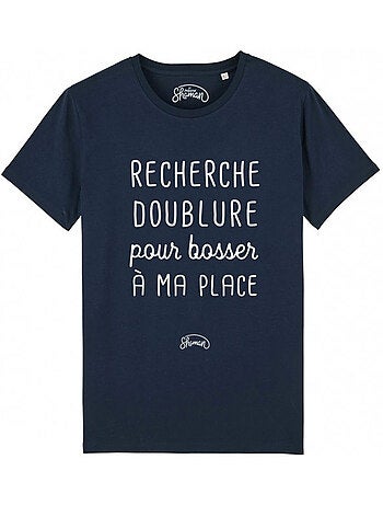 T-shirt homme - recherche doublure pour bosser a ma place