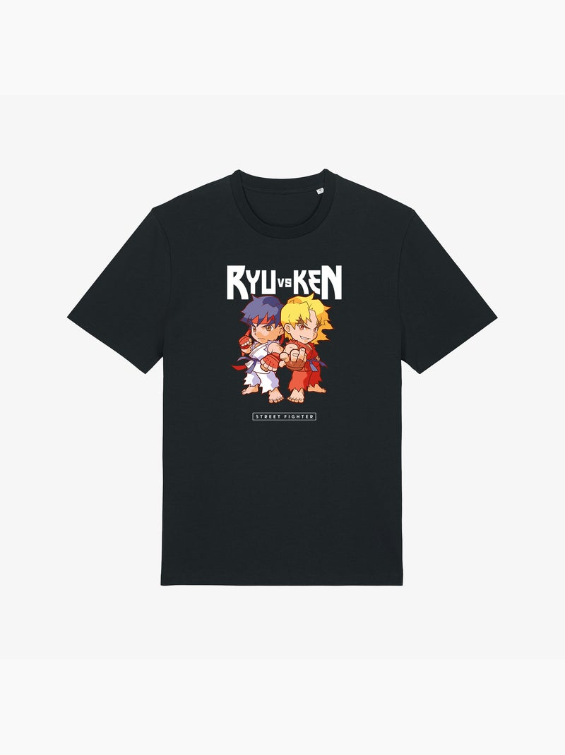 T-shirt Homme - RYU VS KEN STREET FIGHTER Noir - Kiabi
