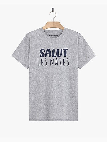 T-shirt Homme - SALUT LES NAZES