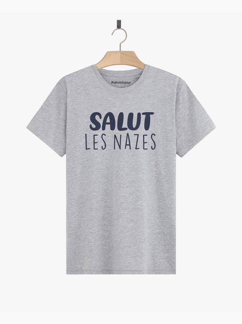 T-shirt Homme - SALUT LES NAZES - Kiabi