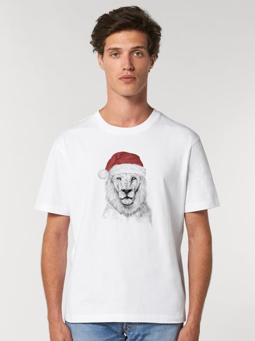 T-shirt Homme - SANTA LION - Kiabi