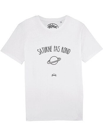 T-shirt Homme - SATURNE PAS ROND