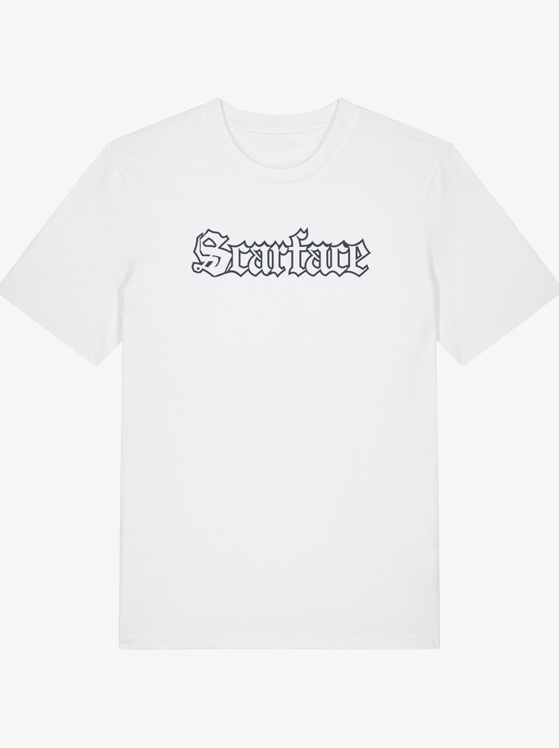 T-shirt Homme - SCARFACE LOGO Blanc - Kiabi