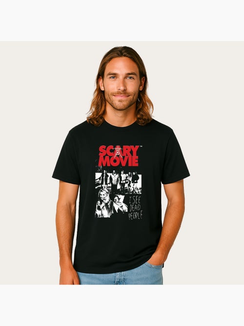 T-shirt Homme - SCARY MOVIE OFFICIAL 'I SEE DEAD PEOPLE - Kiabi