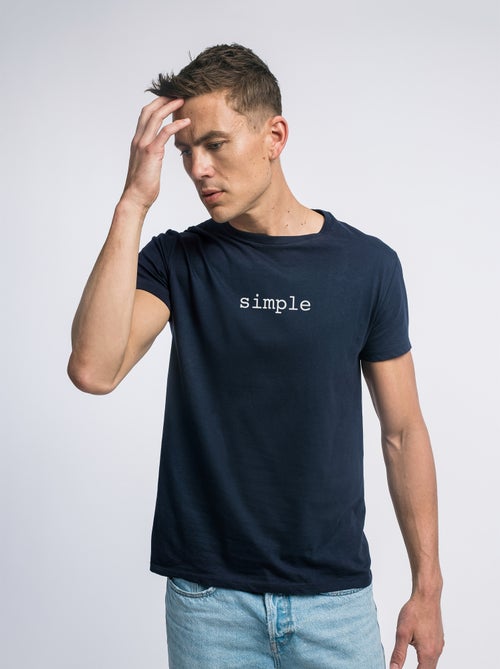 T-shirt Homme - SIMPLE - Kiabi