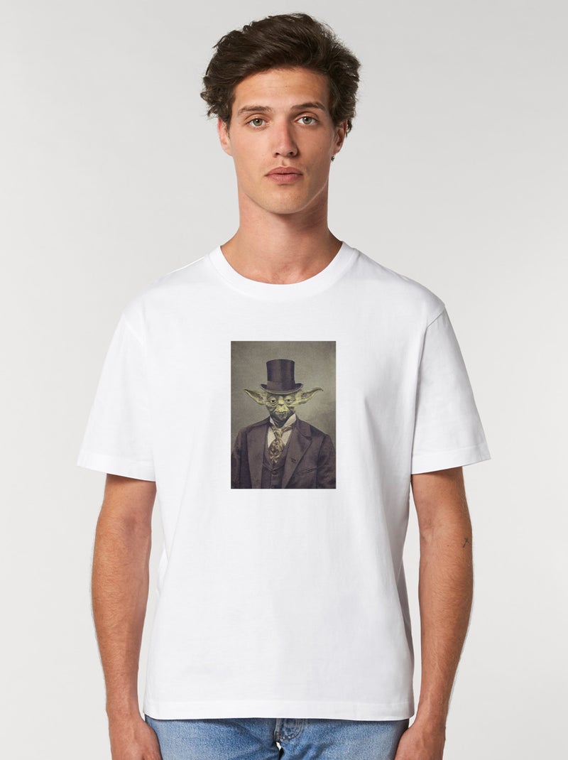 T-shirt Homme - SIR YODA Blanc - Kiabi