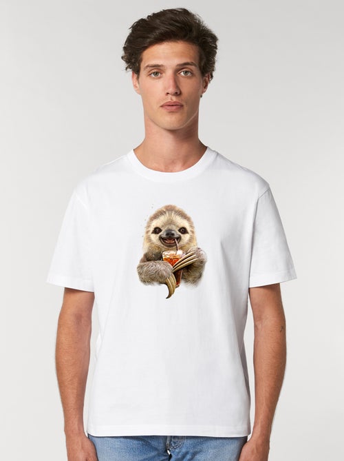 T-shirt Homme - SLOTH AND DRINK - Kiabi