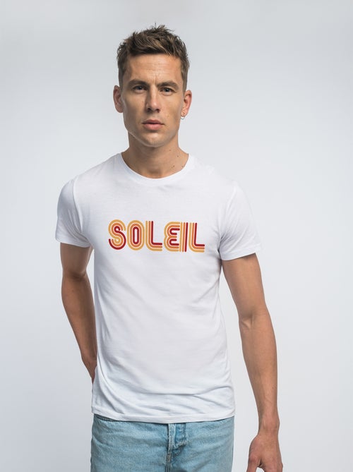 T-shirt Homme - SOLEIL - Kiabi
