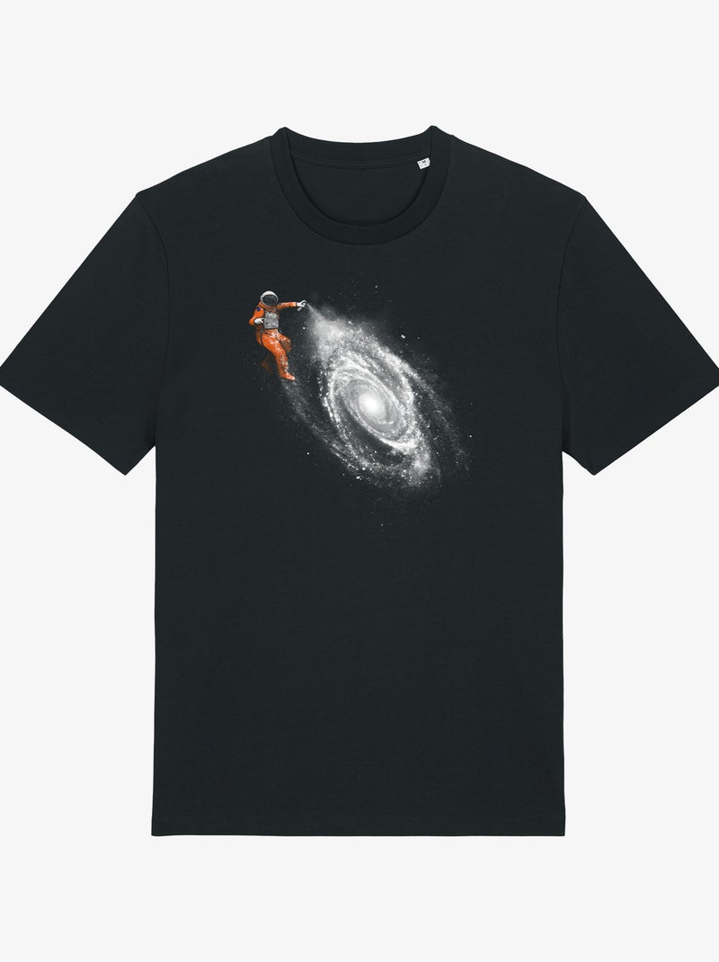 T-shirt Homme - SPACE ART Noir - Kiabi