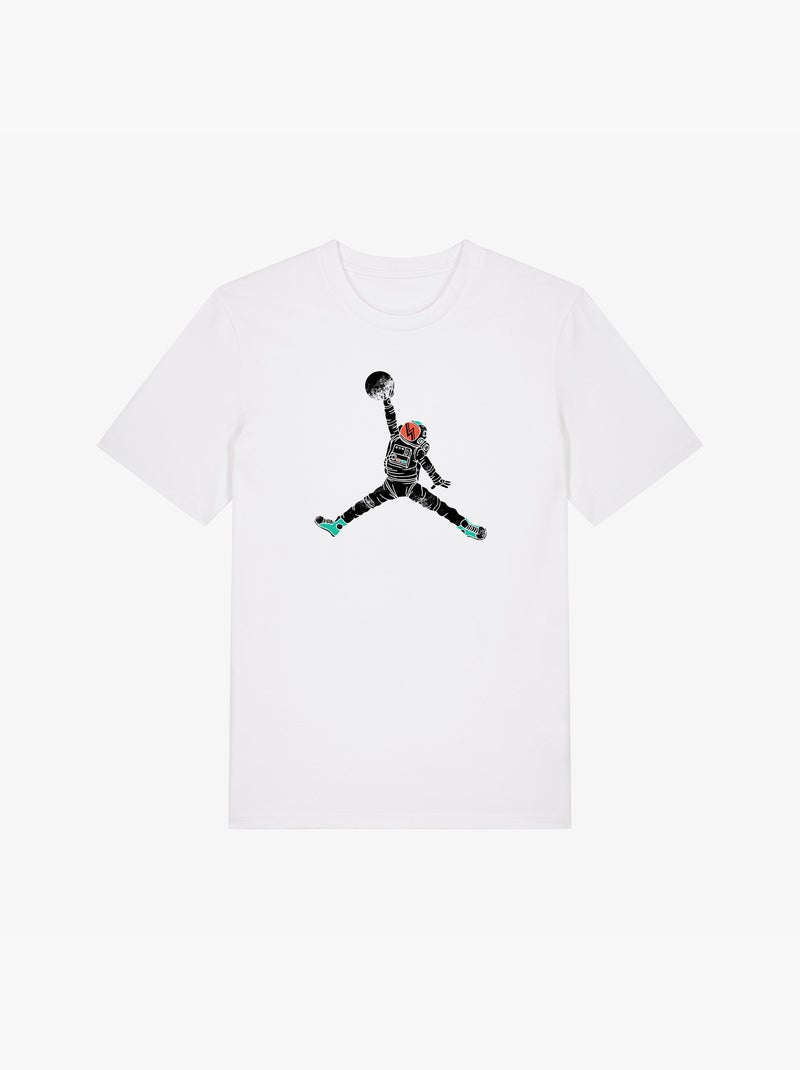 T-shirt Homme - SPACE DUNK Blanc - Kiabi