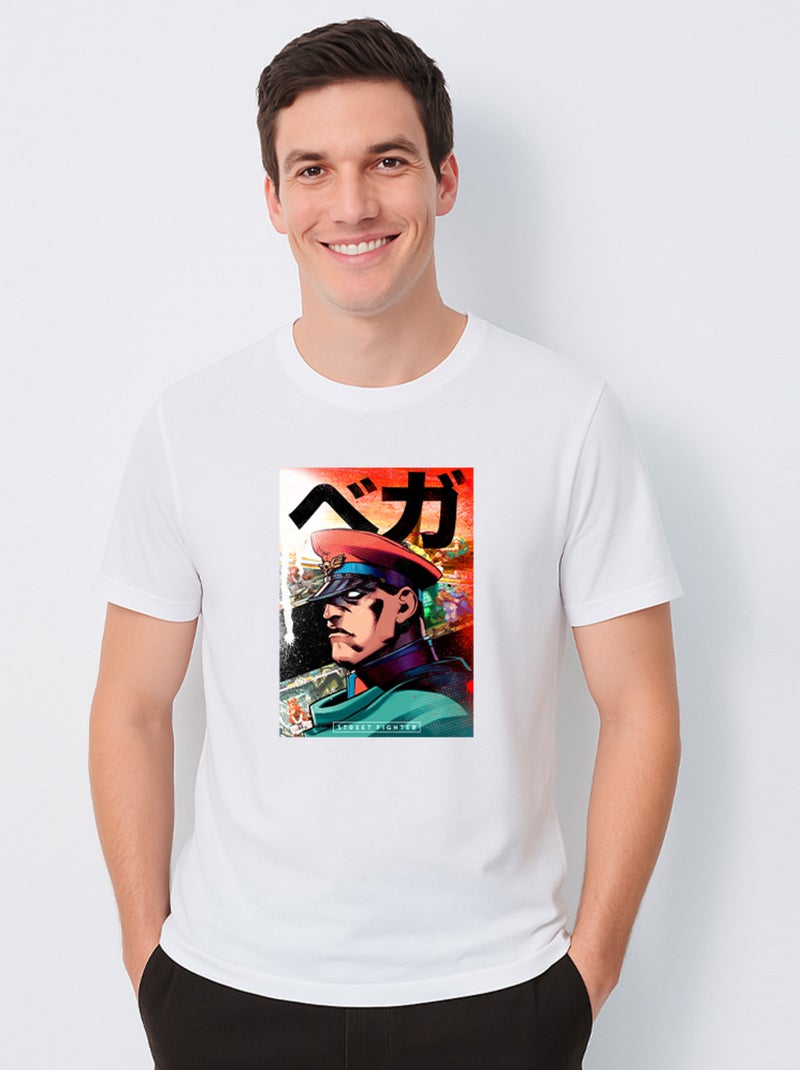 T-shirt Homme - STREET FIGHTER 2 Blanc - Kiabi