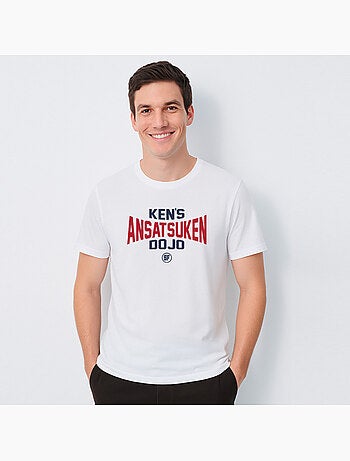 T-shirt Homme - STREET FIGHTER KEN'S ANSATSUKEN DOJO