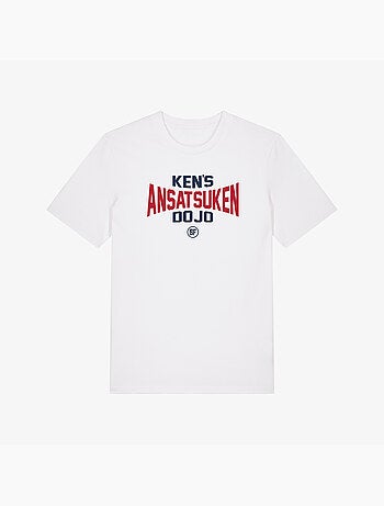 T-shirt Homme - STREET FIGHTER KEN'S ANSATSUKEN DOJO