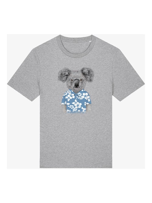T-shirt Homme - SUMMER KOALA BLUE - Kiabi