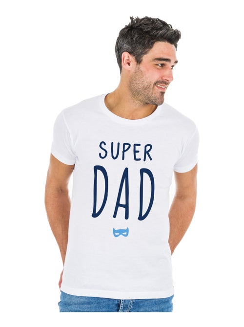 T-shirt Homme - SUPER DAD 2 WAF - Kiabi