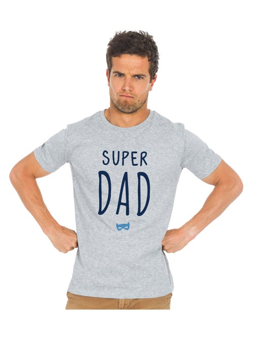 T-shirt Homme - SUPER DAD 2 WAF - Kiabi