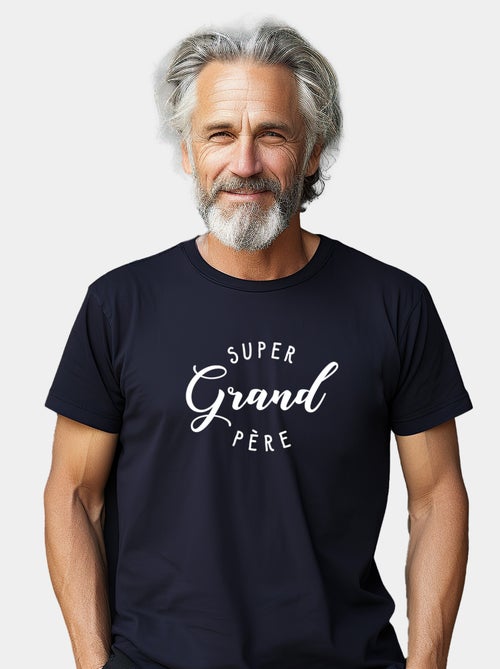 T-shirt Homme - SUPER GRAND PÈRE - Kiabi